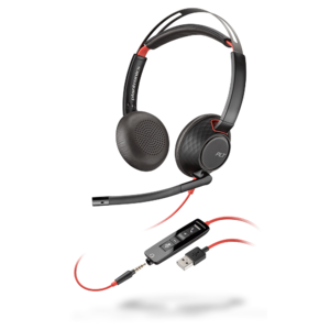 Poly Plantronics Blackwire C5220 UC Stereo USB-A & 3.5mm Corded Headset