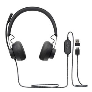Logitech Zone Wired USB Stereo MS Teams Headset