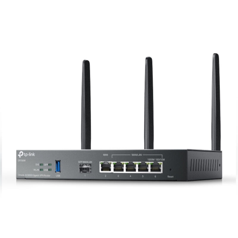 TP-LINK OMADA VPN ROUTER, GbE(4), WAN, GbE/WAN(6), 5YR WTY