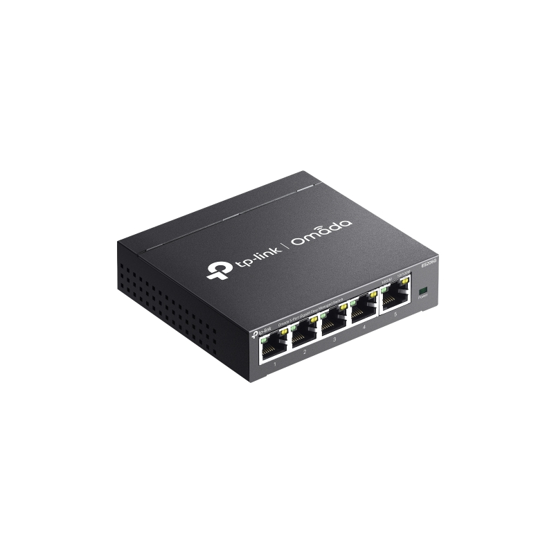 TP-LINK OMADA 5-PORT EASY MANAGED GIGABIT DESKTOP SWITCH, POE+(4), GbE(5), 65W, 5YR