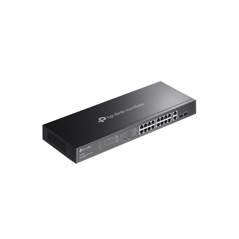 TP-LINK OMADA 20-PORT EASY MANAGED GIGABIT SWITCH, POE+(16), SFP/RJ45(4), 5YR