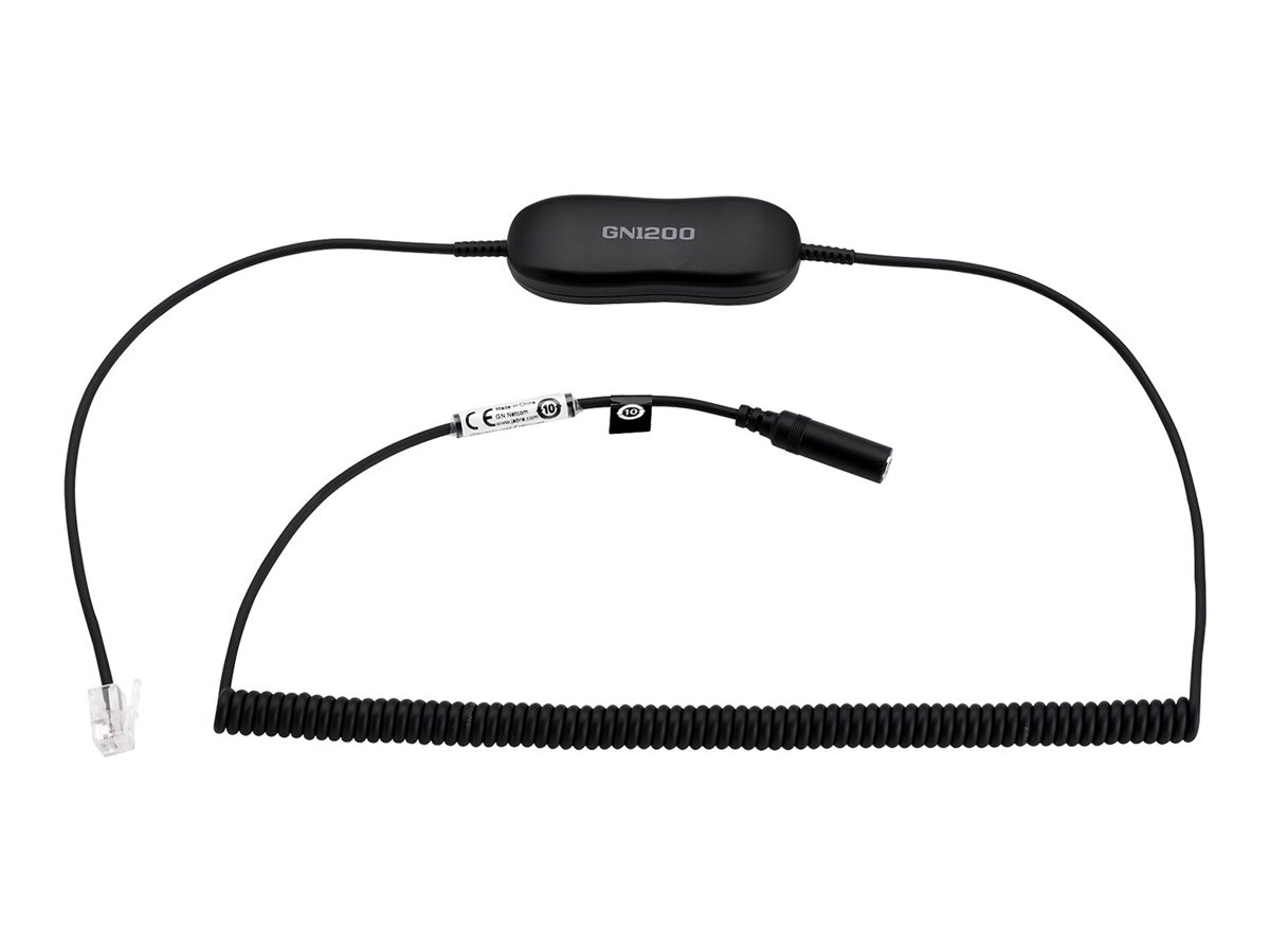 JABRA 3.5MM (FEMALE ) TO RJ9 (MALE) FOR EVOLVE 30/40/80 STEREO,2M