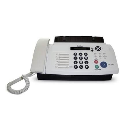 Brother FAX-878 Fax Machine Thermal Transfer FAX Up to 20 Page Mem+ADF Duet