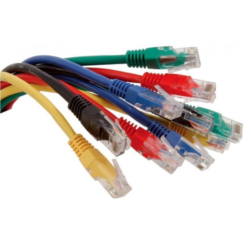 Cat-6 1.0m Ethernet Patch Lead (Black)