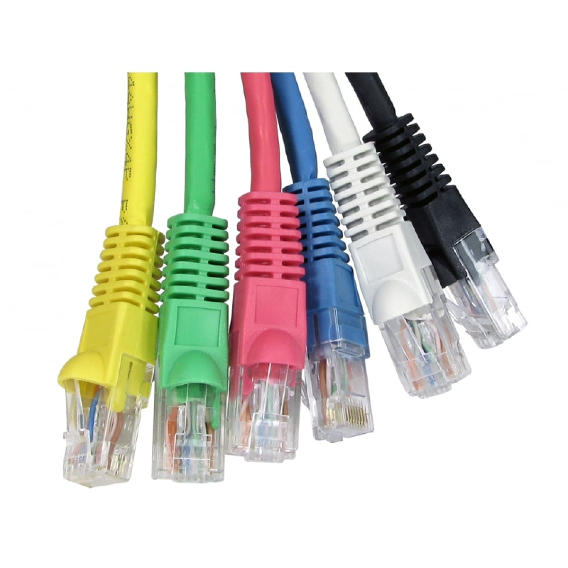 Cat-6 2.0m Ethernet Patch Lead (Black)