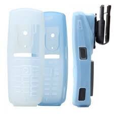 SpectraLink Clear Silicon Case with Belt Clip and Clip Assembly 8440/844X
