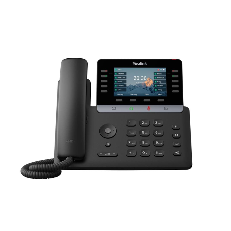 YEALINK (SIP-T74U) 16 LINE IP PHONE WITH HANDSET, 4.3" LCD SCREEN