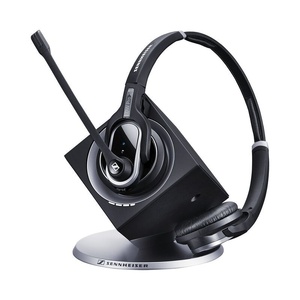 IMPACT DW Pro 2 ML DECT Wireless Office headset with base station, for desk phone and PC, ultra NC Mic, Binaural, Lync certified