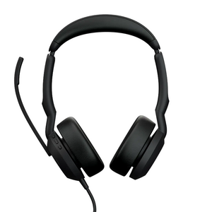 JABRA Evolve2 50 Stereo Wired Headset - UC Certified - Active Noise Cancelling Air Comfort Clearvoice - USB C + A