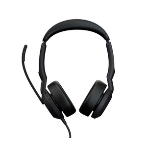 JABRA Evolve2 50 Stereo Wired Headset - UC Certified - Active Noise Cancelling Air Comfort Clearvoice - USB C