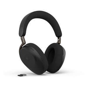 Jabra Wireless Evolve3 85 Headset - MS - Stereo - Bluetooth - Active Noise Cancelling - Link390A - Black