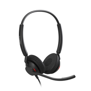 JABRA Engage 40 Stereo Wired Headset - UC Certified - Adv Noise Cancelling Mic - InLine Controller - Lightweight - USB A