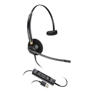 HP Poly EncorePro EP515 Corded Headset - Mono - UC Certified - USB A + C