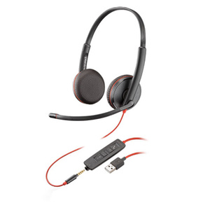 HP Poly Blackwire 3225 UC Stereo USB-A Corded Headset