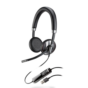 Plantronics Blackwire C725-M/Lync Headset - Binaural - Active Noise Cancelling - USB A 