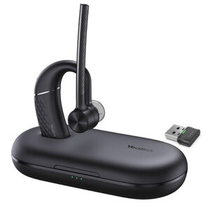 Yealink BH71 Pro MS Over the Ear Bluetooth Headset w charge case, dongle				