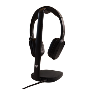 HP Poly Focus 625  Bluetooth Headset - Stereo - Active Noise Cancelling - BT700 USB C Dongle w/ USB A Adapter - Stand