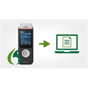 Philips DVT2810 VoiceTracer Audio Recorder – With Dragon Recorder Edition License