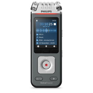 Philips DVT6110 - Music - 24 bit/96 kHz - 3 mic, colour display, Remote Control & sharing, App, tripod mount