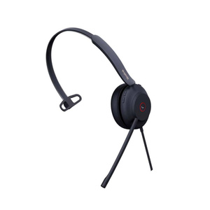 Yealink (UH37) Wired Headphones - Mono - UC - Active Noise Cancelling Microphone - Leather - USB C + A Adaptor