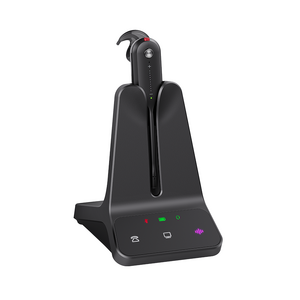 Yealink (WH63-E2) Wireless Dect Headphones - UC Convertible - with Base - 2.5mm - Ringer