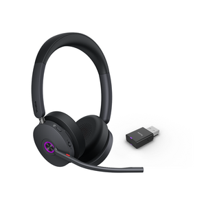 Yealink (WH68) DECT Hybrid Headphones - MS Certified - Bluetooth - 4 Microphone - Active Noise Cancelling