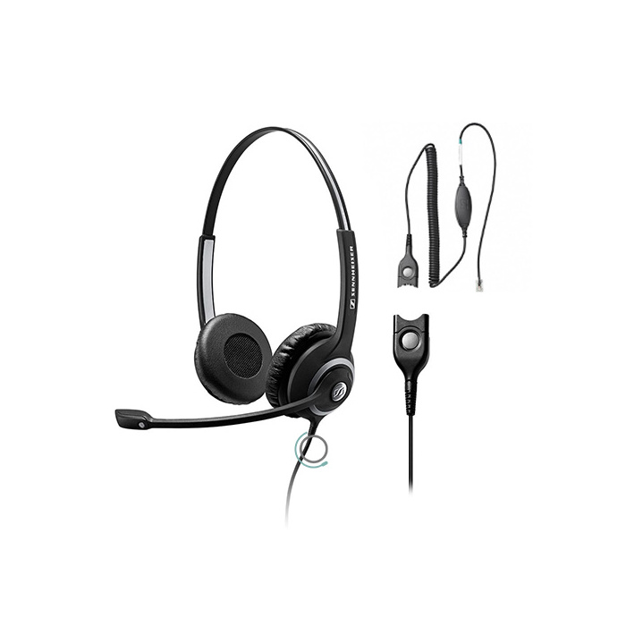 EPOS Sennheiser IMPACT SC 260 Corded Headset w CHS 01 cord bundle