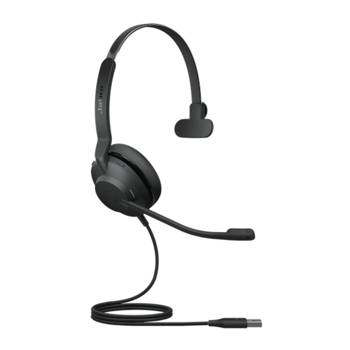 JABRA Evolve2 30 SE Mono Wired Headset - UC Certified - Noise Cancelling Mic - Lightweight Prof Grade Speakers - USB A
