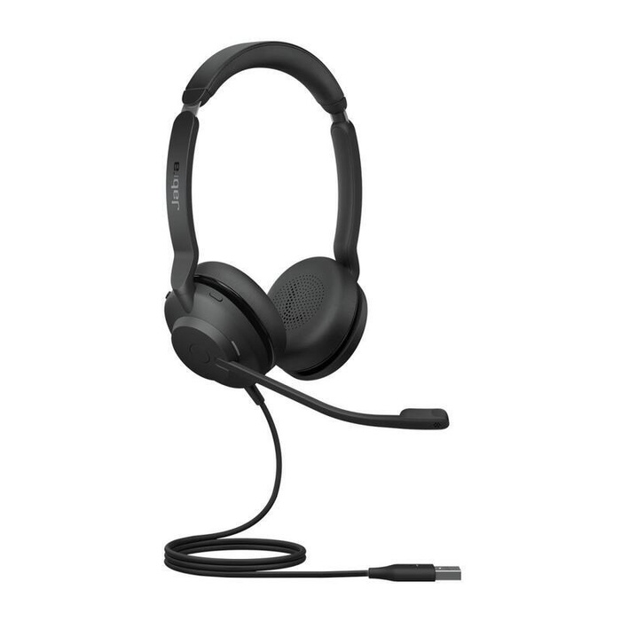 JABRA Evolve2 30 SE Stereo Wired Headset - UC Certified - Noise Cancelling Mic - Lightweight Pro Grade Speakers - USB A