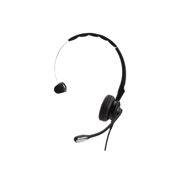 Jabra Corded Biz 2400 II Mono Headset, Leatherette, QD