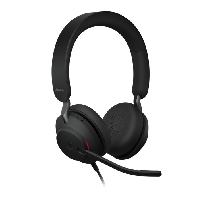 Jabra Evolve2 40 - Black - MS Stereo USB A