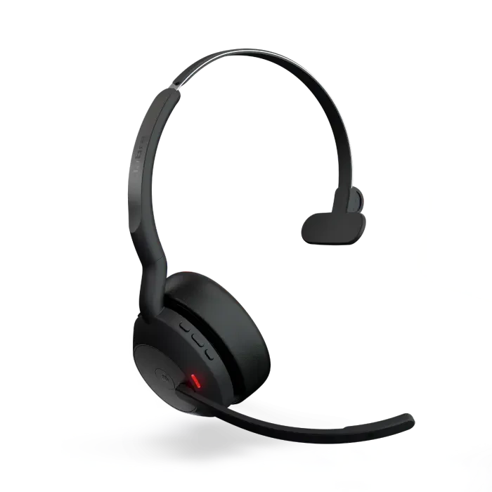Jabra Evolve2 55 MS Mono Bluetooth Headset w Link 380 USB-C