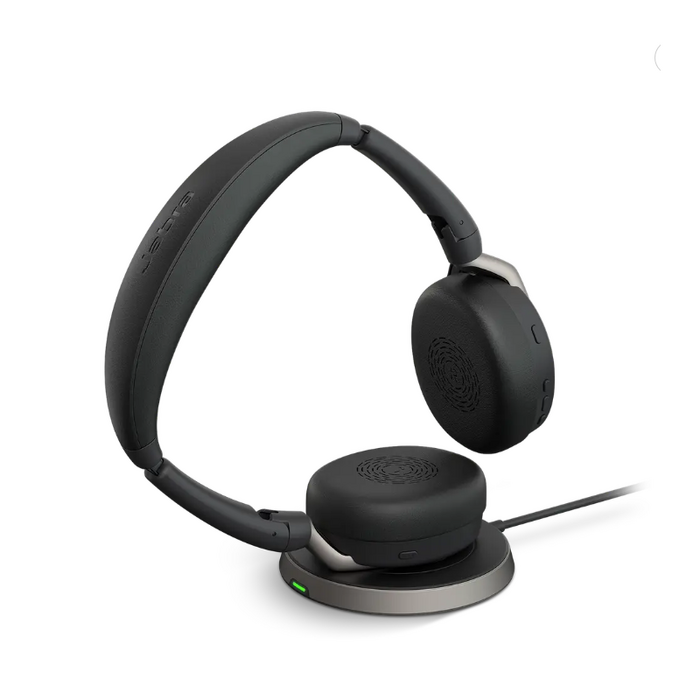 Jabra Evolve2 65 Flex MS Stereo Wireless Headset, USB-C w Stand