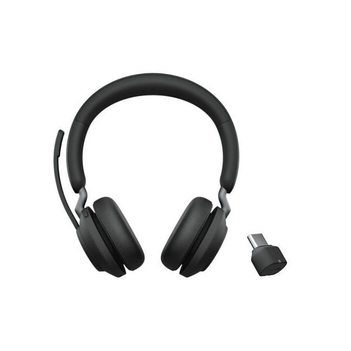 Jabra Evolve2 65 Flex MS Stereo Wireless Headset, USB-C