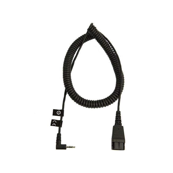 JABRA RJ11 TO QD CURLY CORD,2M