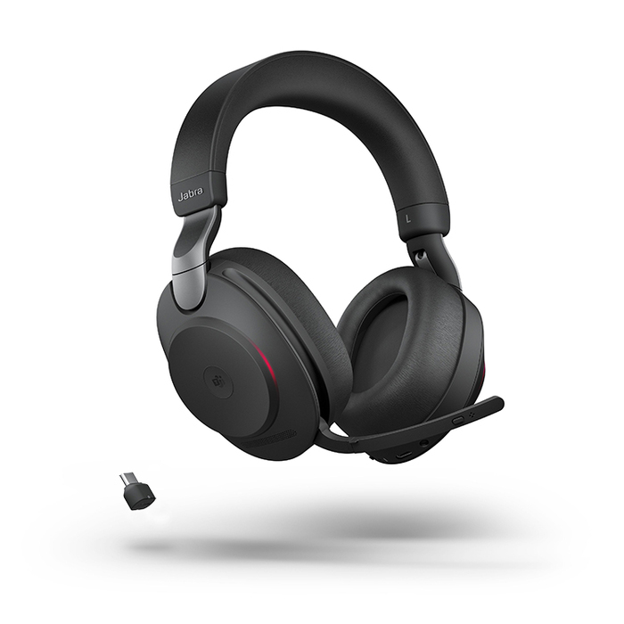 Jabra Evolve2 85 MS Stereo Wireless Headset, USB-C