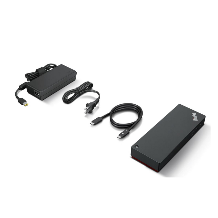 LENOVO THUNDERBOLT 4 DOCK UNIVERSAL 4K HDMI(1), DP(2), USB(4), USBC(1), LAN, 100W PD, 3YR