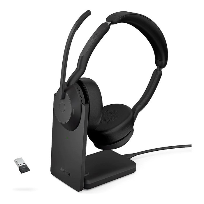 Jabra Engage 50 II MS Stereo Wireless Headset w Link 380, USB-A