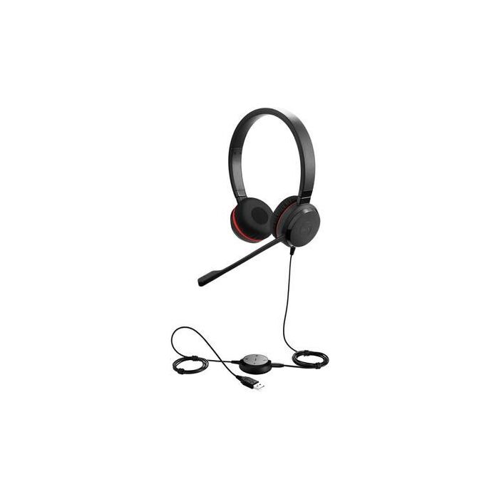 Jabra EVOLVE 30 II Stereo UC + 3.5mm jack connection in LINK Adapter