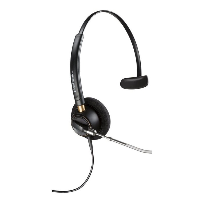 HP Poly EncorePro HW510V Corded Headset - Mono - OTH - Voice Tube - Quick Disconnect