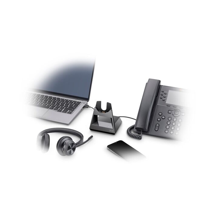 Poly Plantronics Voyager UC Office Base For 4300, Focus 2