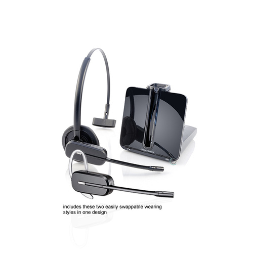 Poly Plantronics CS540 Convertible Mono Wireless Dect Headset System (C054a)