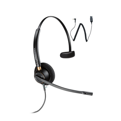 HP Poly HW510 EncorePro NC Headset w 3.5mm