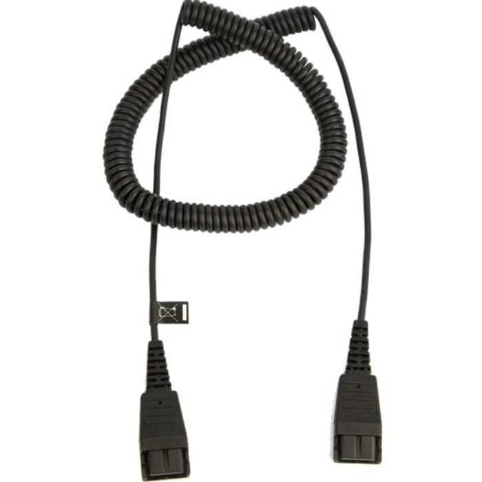 Jabra Cord - QD to QD, 2m Curly Extension Cord