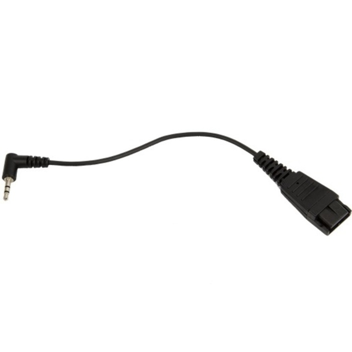 Jabra Cord - QD to 2.5mm, 15cm Straight To suit most DECT Handsets