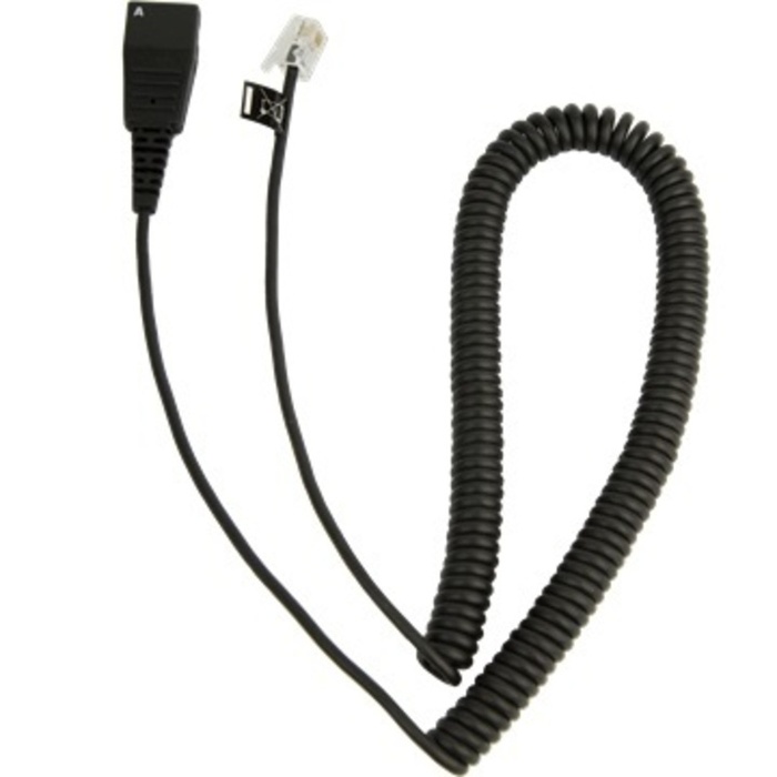 Jabra Cord - QD to RJ9, 2m Curly