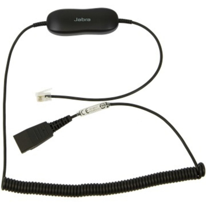 Jabra GN 1216 Avaya cord, 2m Curly Avaya 1600/9600 Series