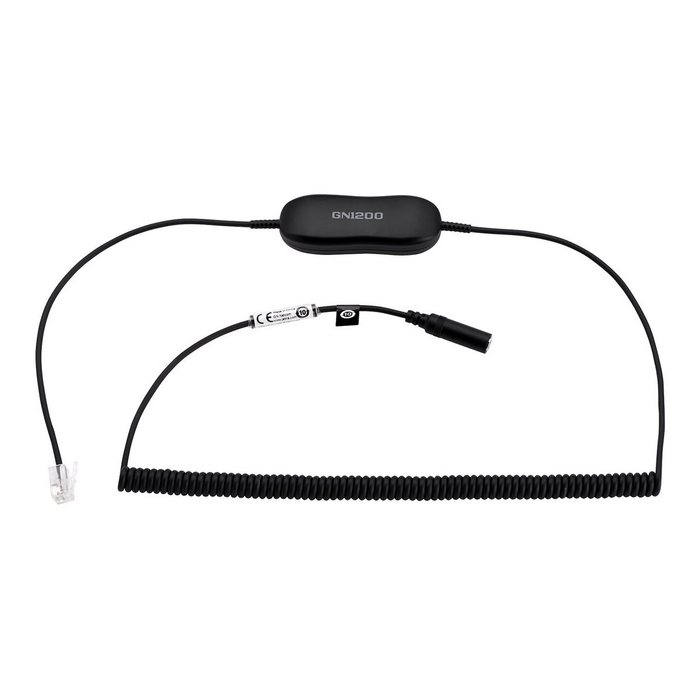 JABRA 3.5MM (FEMALE ) TO RJ9 (MALE) FOR EVOLVE 30/40/80 STEREO,2M