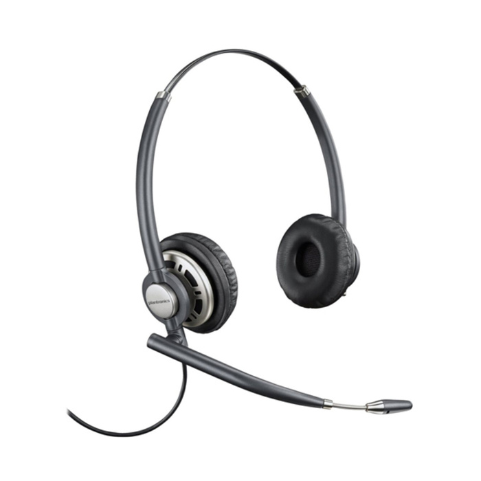 HP Poly Encorepro HW720 Corded Headset - Stereo - OTH - Noise Cancelling - Quick Disconnect