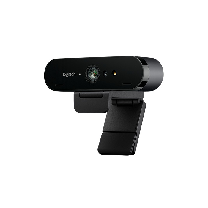 LOGITECH BRIO 4K ULTRA HD AUTO FOCUS INFRARED SENSOR WEBCAM - 5X DIGITAL ZOOM - 3 WTY